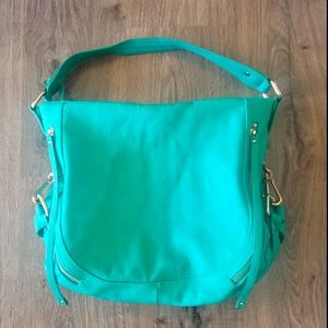 Urban Expressions Teal Vegan Leather Purse
